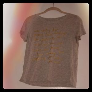 EUC Aerie Take Nothing... T-shirt